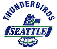 seattle thunderbirds 1985-1997 primary logo iron on transfers for T-shirts